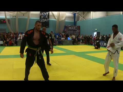 All Stars BJJ European- 2nd Fight 82kg - White Belt 2019