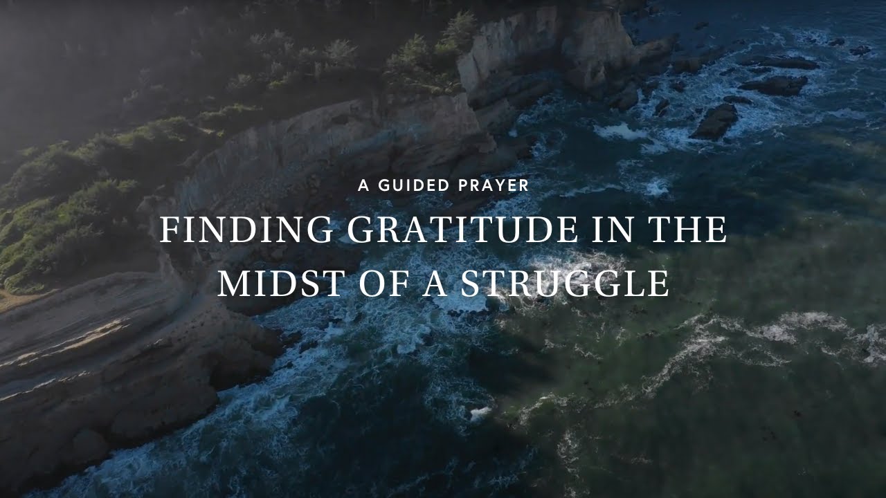 Finding Gratitude in the Midst of a Struggle