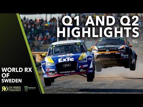 世界ラリークロス 第6戦スウェーデン Q1&Q2ハイライト