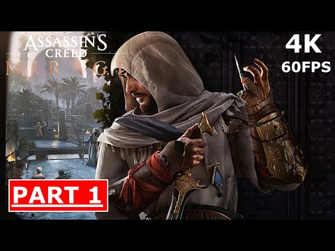 ASSASSIN'S CREED MIRAGE Gameplay Walkthrough Part 1 German [4K 60FPS] Kein Kommentar Full Game