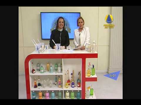 Márcia Victória - TV Aparecida - Santa Receita 25/08/2015 - Produtos de limpeza