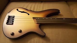 Video thumbnail for Ibanez SRH500F Electric Acoustic Fretless Bass Review by massivebeatzz