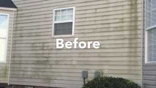 preview picture of video 'What is Soft Washing or Low Pressure House Washing Greenville SC'
