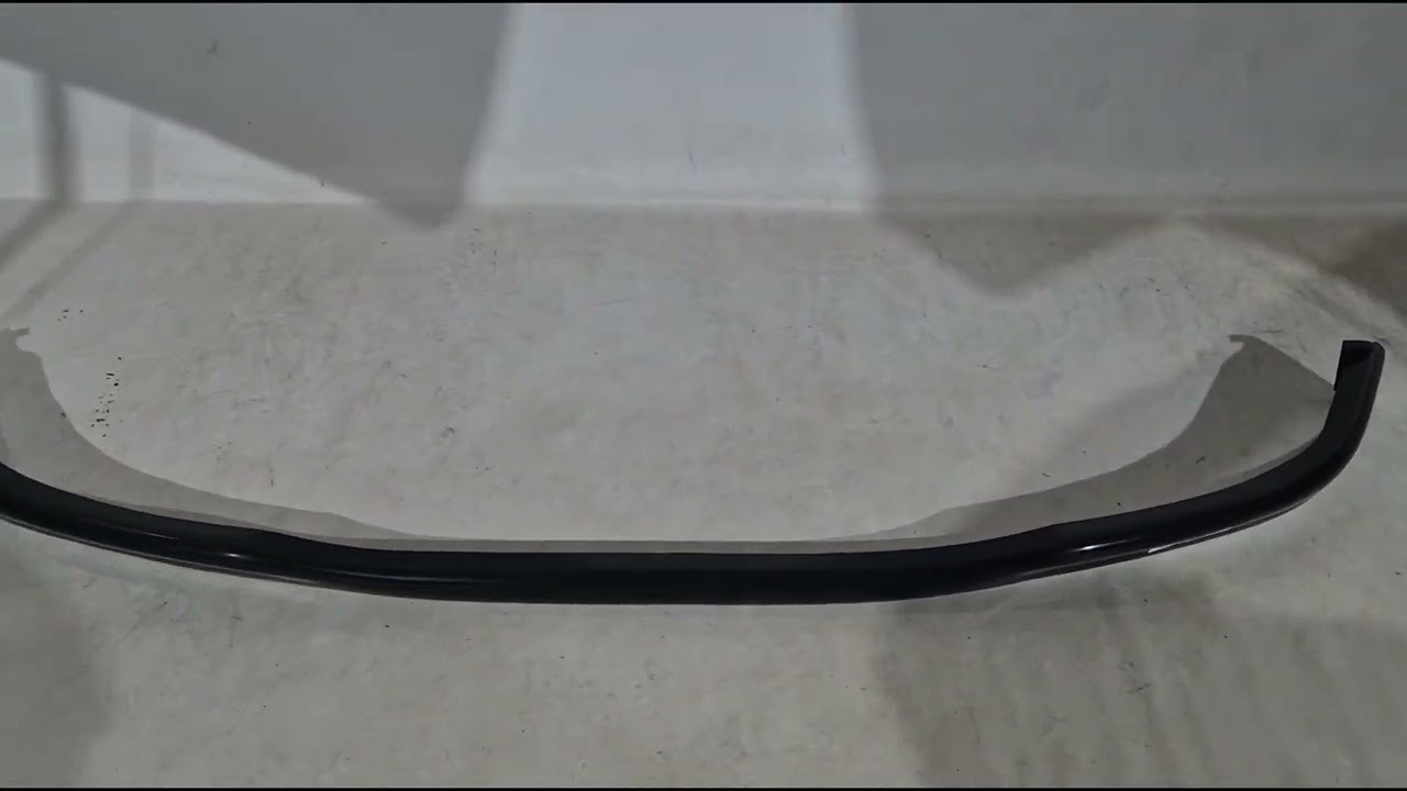 Honda Civic 1995–2001 Front læbesplitter DPT V-2 (blank sort) Video 2