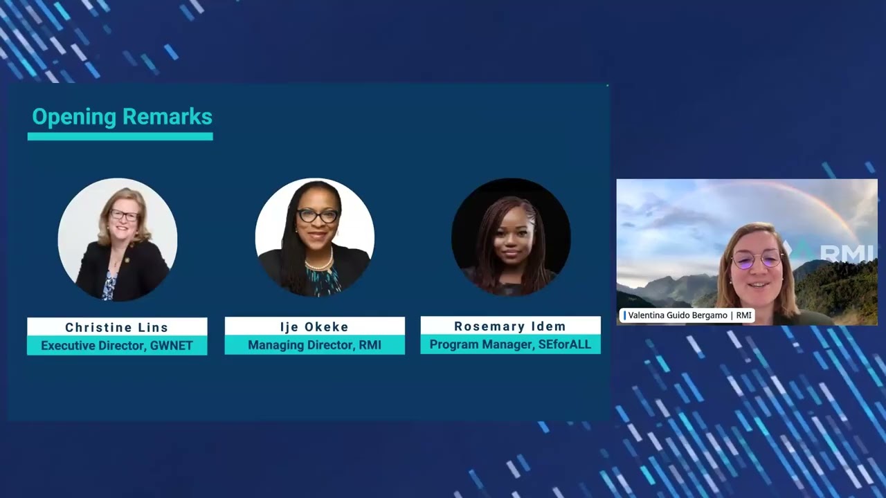 Women Powering the Energy Transition—A Celebration of African Women in Clean Energy