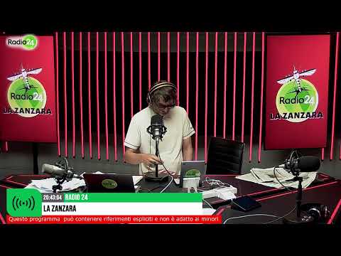 La zanzara del 20/07/2023