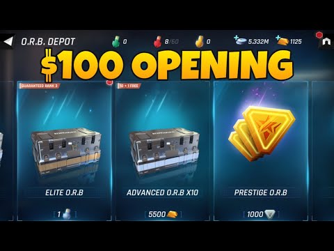 $100 Advanced O.R.B Chest Opening (x40) - Tom Clancy's Elite Squad