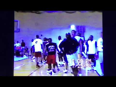 Michael Jordan DOMINATES 5v5 Pickup vs D1 Guys HIGHLIGHTS - July 1998 ** Rare Home Video Footage **