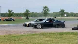 preview picture of video 'CSCS Grand Bend Beach Burnout Drifting'