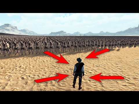 1 SUPER ARCHER vs 1.000.000 ZOMBIES | Ultimate Epic Battle Simulator 2 | UEBS2