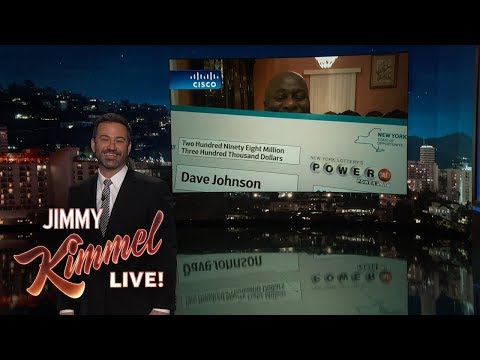 ジミーキンメルはブルックリンのトラック運転手/宝くじの勝者に話をする (Jimmy Kimmel Talks to Brooklyn Truck Driver/Lottery Winner)