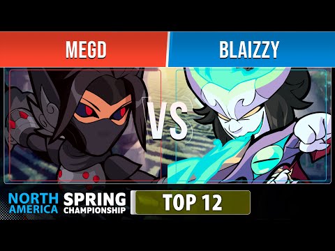megd VS Blaizzy - Top 12 - NA - Brawlhalla Spring Championship 2022