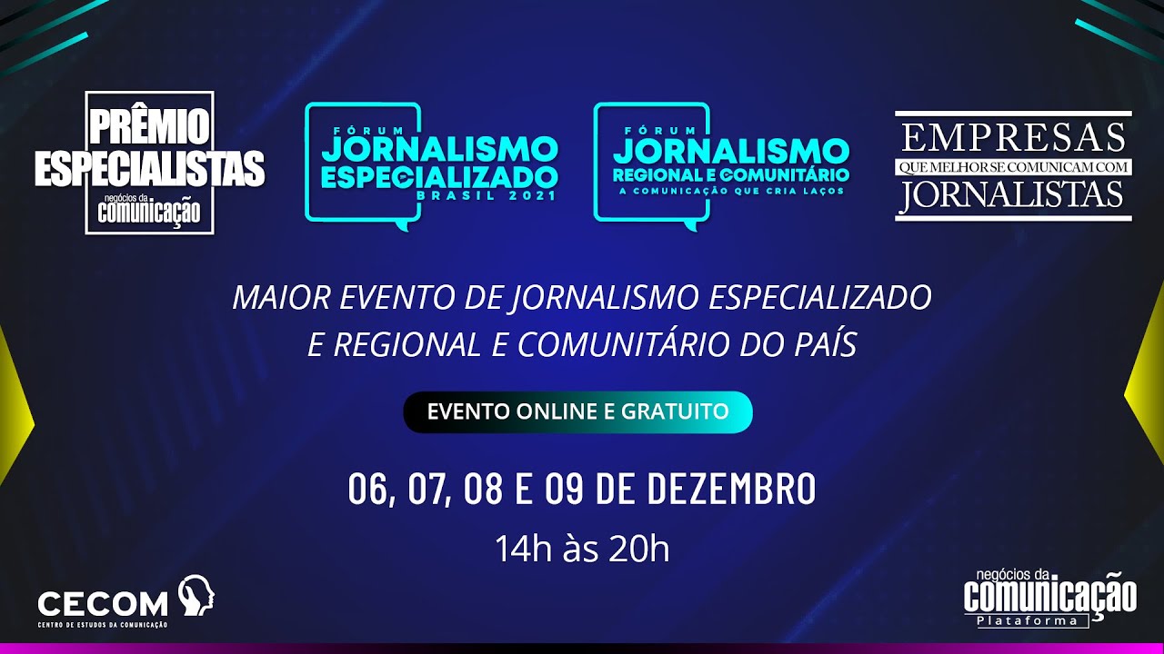 Fórum de Jornalismo Especializado e Regional e Comunitário - 1/4