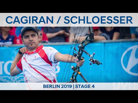 Evren Cagiran v Mike Schloesser – compound men's gold | Berlin 2019 World Cup S4