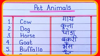 Domestic Animals Hin Eng Watch HD Mp4 Videos Download Free Domestic Animals Hin Eng Watch HD Mp4 Videos Download Free