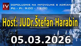 Dopoludnie na InfoVojne s Adrianom 05.03.2026