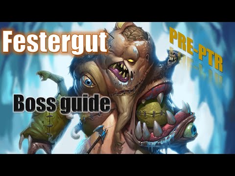 FESTERGUT BOSS GUIDE - ICECROWN CITADEL