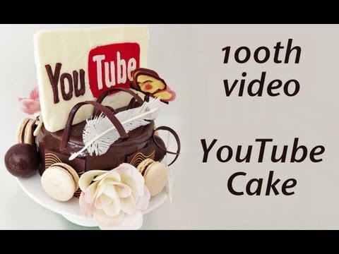 100th VIDEO! YouTube Cake Never Ending Chocolate HOW TO COOK THAT Ann Reardon