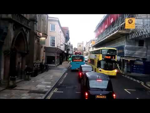 FULL ROUTE VISUAL | Stagecoach Oxfordshire Oxford Tube: London To Oxford | 50268 (YJ14 LFD)