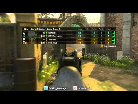 Black Ops 2 : 2v2 SnD Tournament NexXx & MBoZe  Come back - Slums