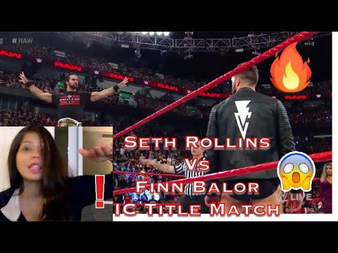 Reacting to Seth Rollins vs. Finn Balor IC Match on Main Event of Raw