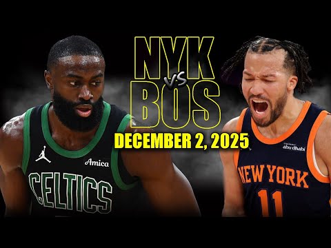 New York Knicks vs Boston Celtics Full Game Highlights - December 2, 2025 | NBA Season