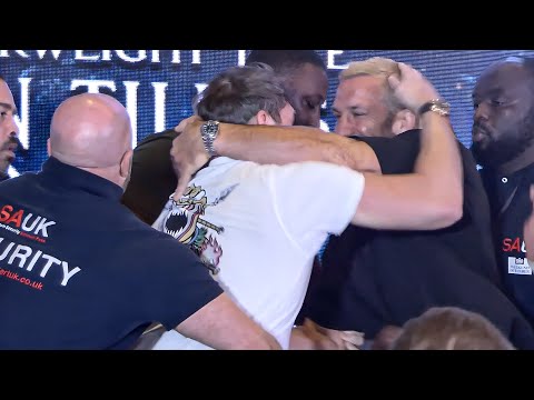 Darren Till CHOKES Luke Rockhold FULL FACE OFF | Misfits Boxing