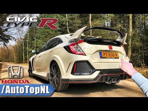 Honda Civic Type R 2018 REVIEW POV Test Drive AUTOBAHN & FOREST ROAD by AutoTopNL
