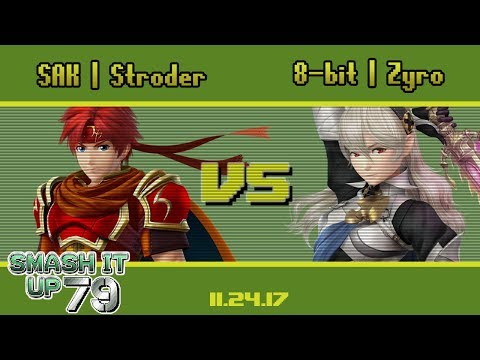 SAK | Stroder (Roy) vs 8-Bit | Zyro (Corrin) - SIU 79 - Wii U\