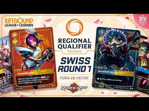 Riftbound Regional Bologna - Fiora vs Viktor - Round 1 | Spiritforged