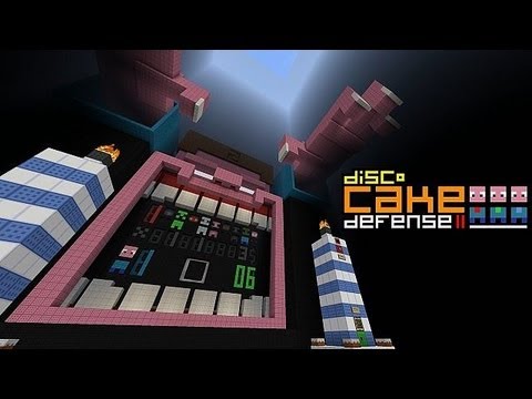 MineCraft Cake Defense 2 Lets Play "Part 1"