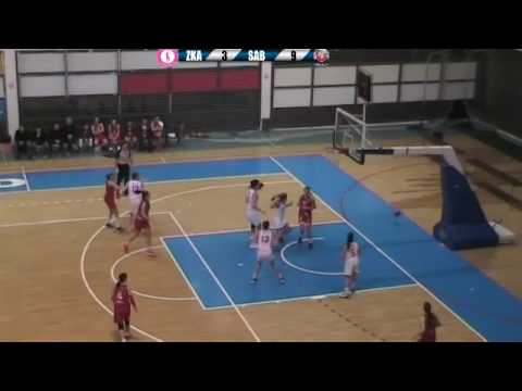 Novosadska ZKA - Šabac 70:59 1ZLS 15 2016-2017