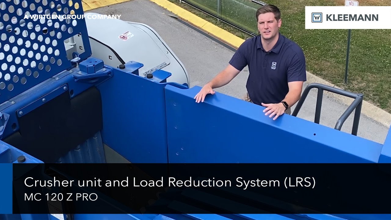 MOBICAT MC 120 Z PRO crusher unit and Load Reduction System (LRS) - Technology engineered for you