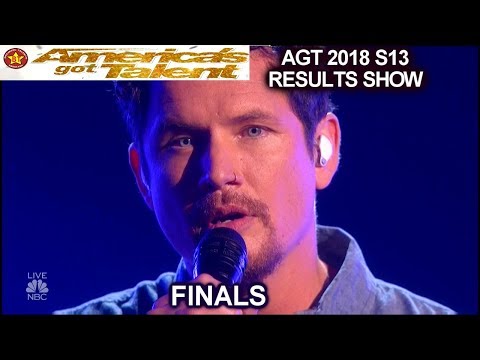 Michael Ketterer “The Courage To Love” Garth Brooks Wrote the Song | Finale America's Got Talent AGT