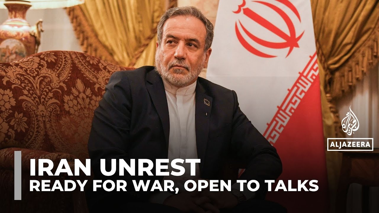 Iranian FM Araghchi warns Iran ready for war if US wants to ‘test’ it