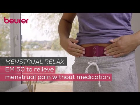 Beurer EM50 Menstrual Relax Tens  Heat Pad