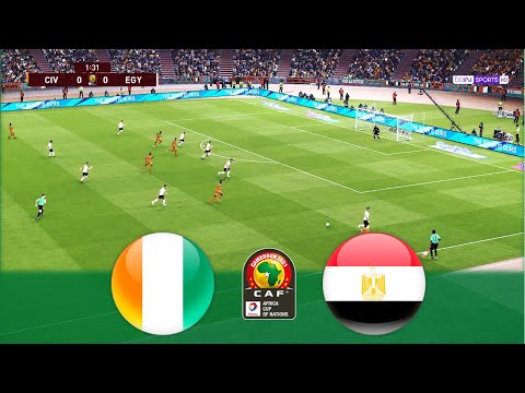 Highlights Côte d'ivoire v Egypt | TotalEnergies AFCON 2021 | Realistic Gameplay
