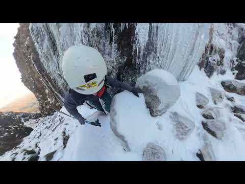 Winter Climb and Fly, Langdale