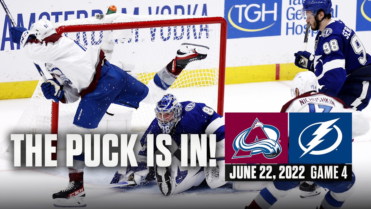 FULL REPLAY: Game 4 OT | Avalanche vs Lightning | 2022 Stanley Cup Final