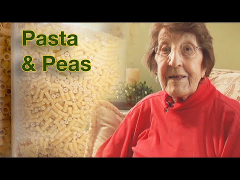 Great Depression Cooking - Pasta & Peas - Higher Quality