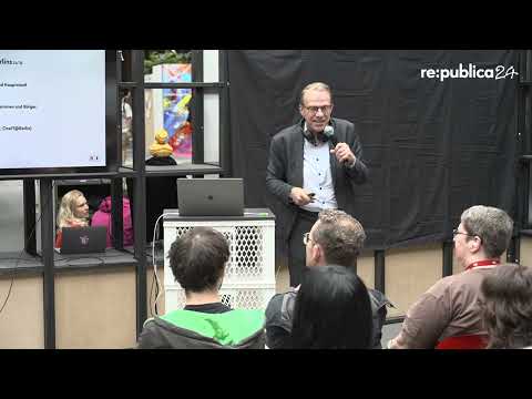 re:publica 2024: Lothar Sattler - Berlins Digitalisierung