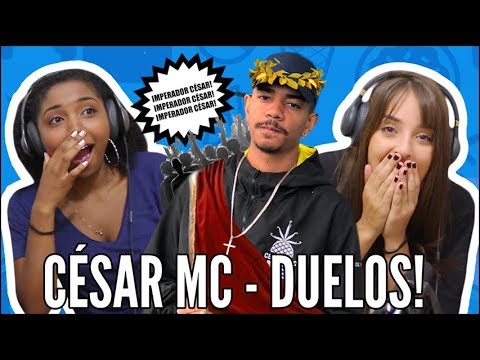 JOVENS REAGEM A CÉSAR MC - AS MELHORES RIMAS