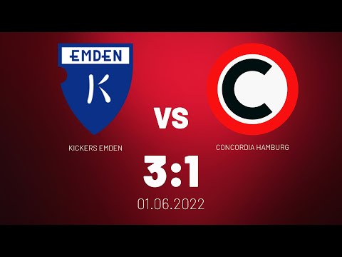 Highlights: Kickers Emden - Concordia Hamburg