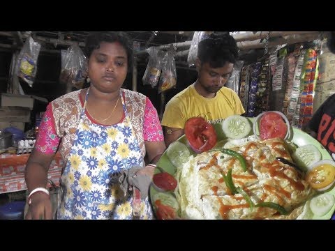 Amazing Art Of Indian Street Food | I Love My India Written On The Egg Bread | Roadside Food Video