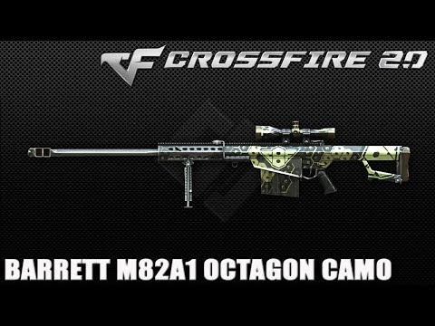 barrett octagon camo gameplay  crossfire