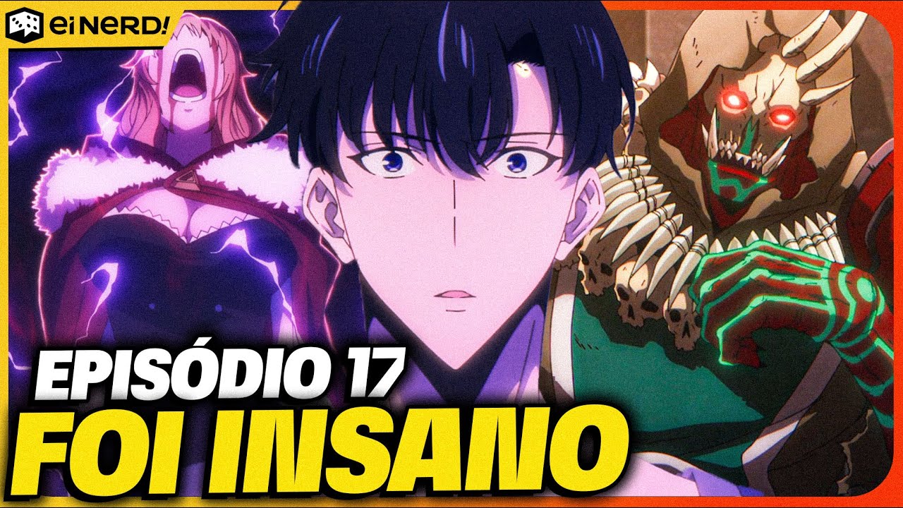 JIN WOO FATIOU!! NINGUÉM VIU, MAS TODOS SENTIRAM!! – Análise SOLO LEVELING EP. 17