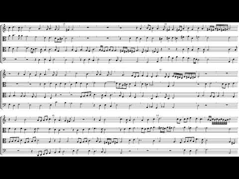 Girolamo Cavazzoni Ricercari à 4 Voci: Ricercar 1