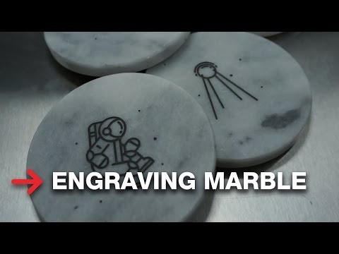 Laser Engraving Marble | Engrave Marble Coasters