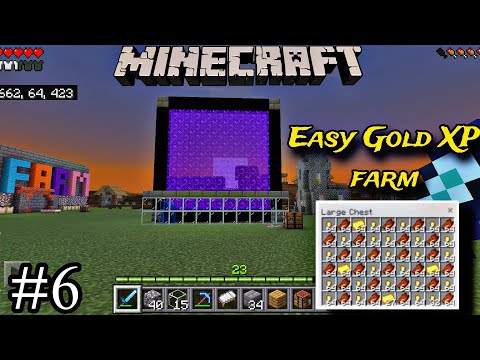 The Ultimate Gold Farm in Minecraft Bedrock Edition 1.20.5