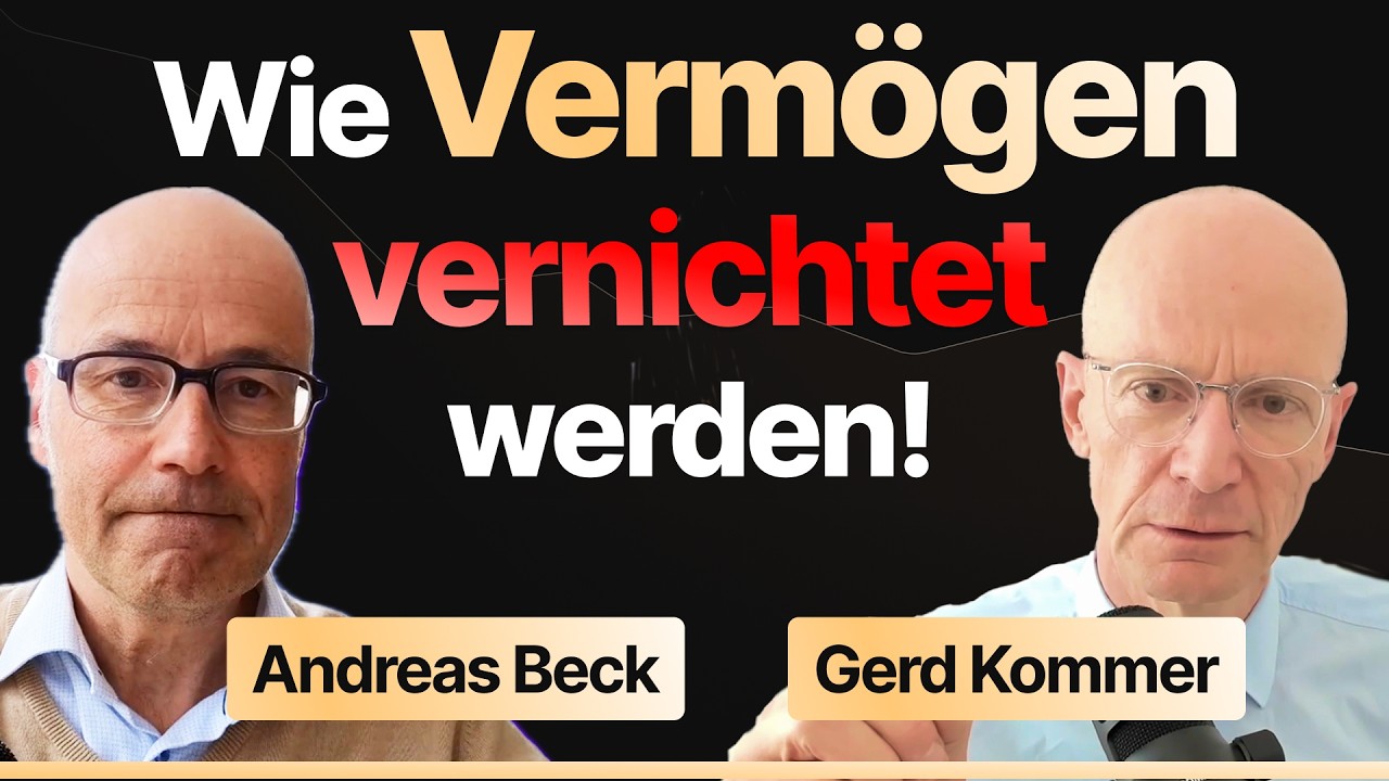 Wie Vermögen VERNICHTET werden: Dr. Gerd Kommer & Dr. Andreas Beck im Gespräch